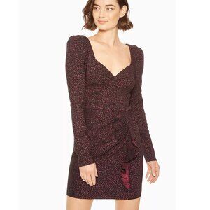 New w/Tags - Parker "Muccia" 80s-Style Sweetheart Dress, Velvet Jacquard - sz 10